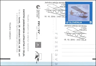 JADRALNA SEKCIJA AEROKLUBA V CELJU 1936 - 2016